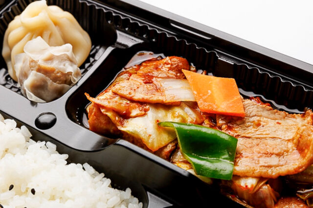 香港飲茶 福招門-（2種類点心付き）店主おすすめ回鍋肉弁当
