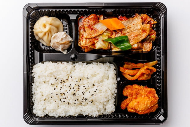 香港飲茶 福招門-（2種類点心付き）店主おすすめ回鍋肉弁当