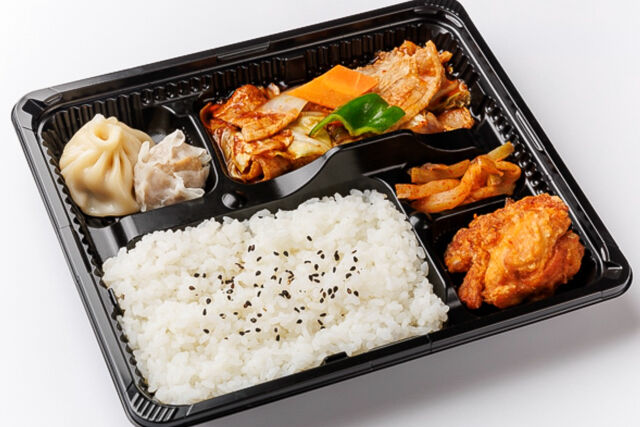 香港飲茶 福招門-（2種類点心付き）店主おすすめ回鍋肉弁当