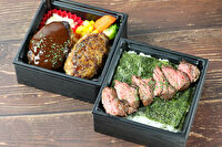 ぎゅう太-（肉の玉手箱弁当）ご褒美ハンバーグ＆牛ステーキご飯