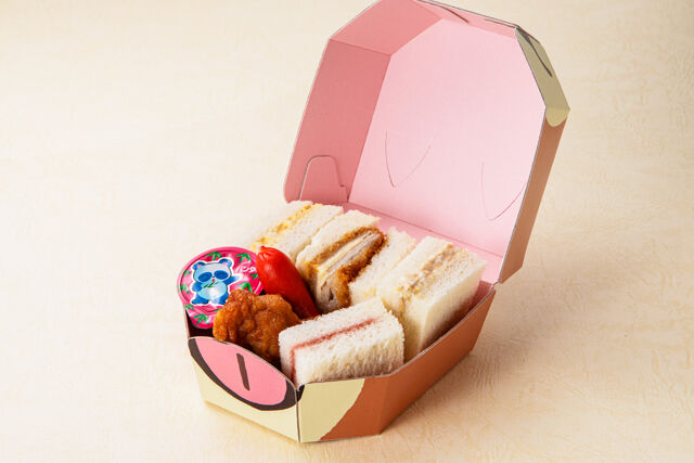 とんかつ新宿さぼてん-【1日限定30食】お楽しみかつサンドBOX