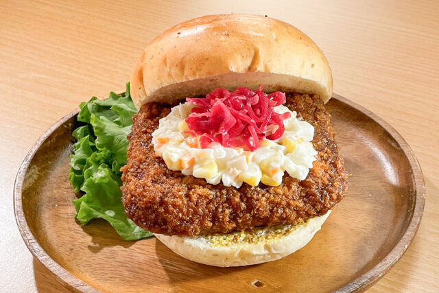 とんかつ新宿さぼてん-ヒレかつバーガー
