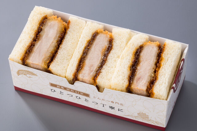 とんかつ新宿さぼてん-ミニかつサンド3個セット