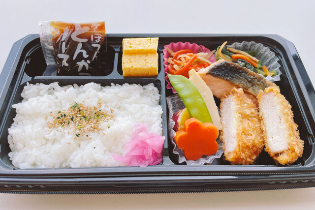 とんかつ新宿さぼてん-幕の内弁当A