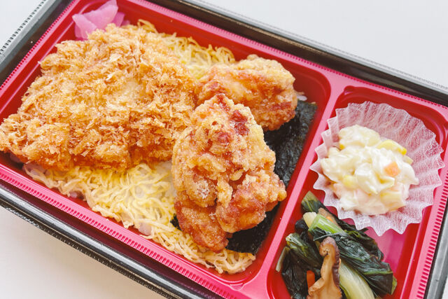 とんかつ新宿さぼてん-ロースかつ・唐揚げ重