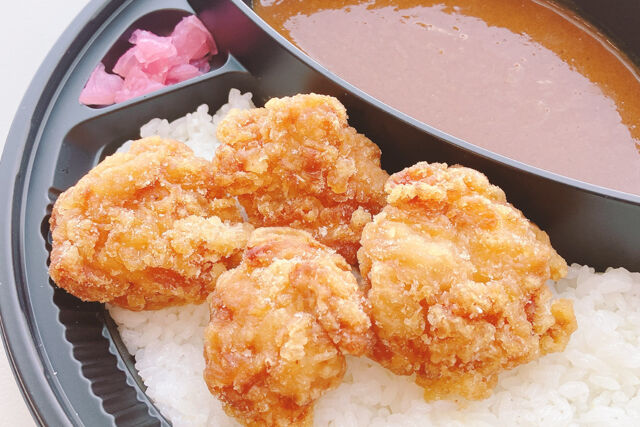 とんかつ新宿さぼてん-唐揚げカレー
