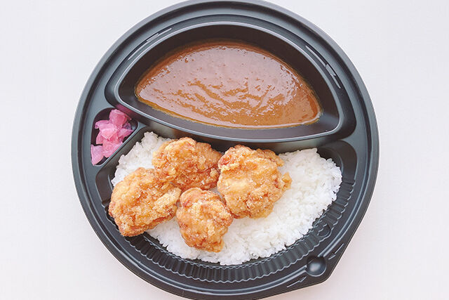 とんかつ新宿さぼてん-唐揚げカレー