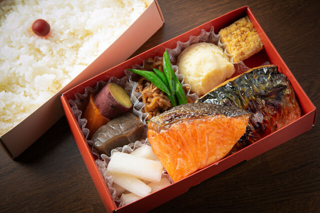 さば・鮭塩焼弁当