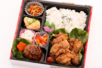 グー弁当-【熨斗対応可】秘伝の唐揚げ＆黒毛和牛手ごねハンバーグステーキ弁当