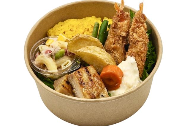 こはる亭（福山店）-チキンステーキと海老フライランチ