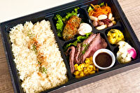 Grill Matsuno-【熨斗対応可】赤身肉ステーキトリュフオイルソース＆白身魚の香草パン粉焼きBOX