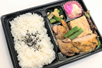 Gypsophile-ジューシ若鶏の照り焼きと鶏ハンバーグ弁当