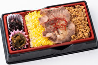 牛たん炭焼 利久（広島店）-牛たん三色丼弁当（塩だれ味）