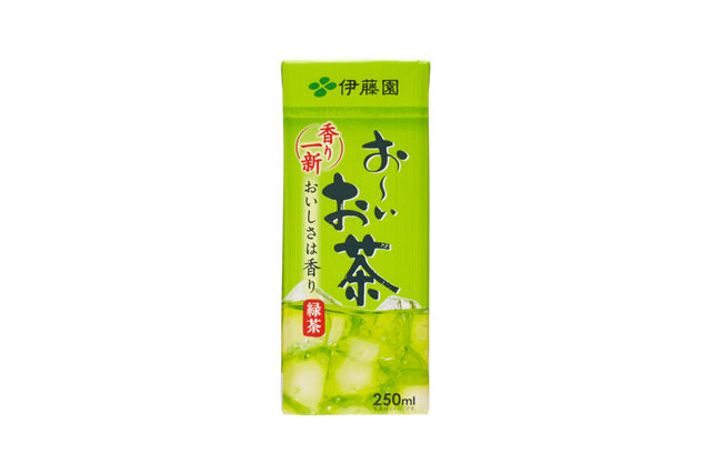 緑茶（250ml 紙パック）