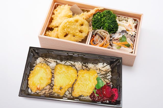 ハチ家-選べる和風おかずと但馬鶏の鶏天弁当