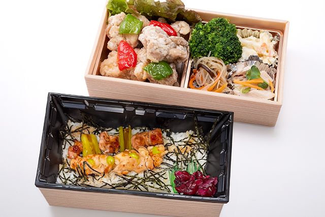 ハチ家-選べる中華おかずと但馬鶏の焼鳥弁当