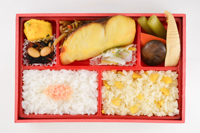 味の浜藤-西京焼と二色ごはん弁当（栗ごはん）