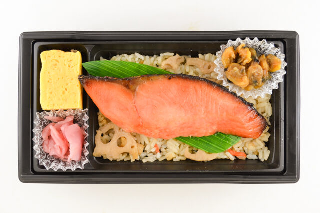 味の浜藤-銀鮭まろやか西京焼とれんこん炊込みご飯