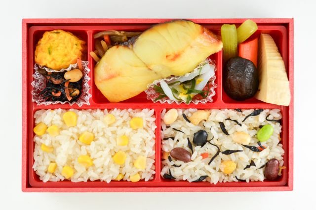 味の浜藤-西京焼と初夏の炊込みご飯弁当