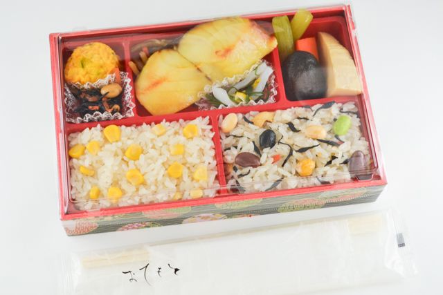 味の浜藤-西京焼と初夏の炊込みご飯弁当