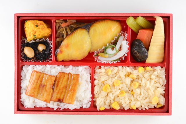 味の浜藤-西京焼と夏の二色ごはん弁当