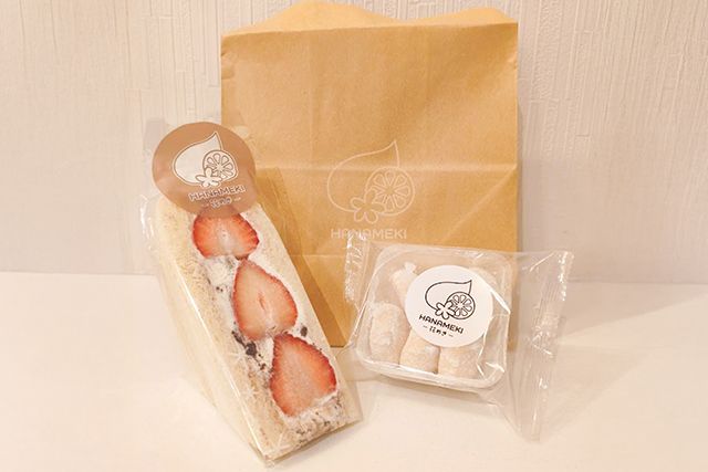 オレオいちごサンドと焼き菓子のセット