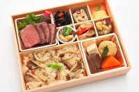 ヒロメ-【秋冬限定】茸ご飯と牛ステーキ御膳