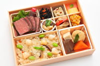 ヒロメ-【春夏限定】ほたてご飯と牛ステーキ御膳