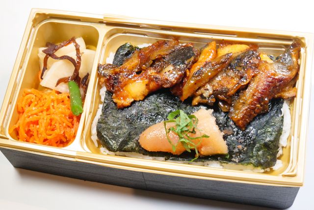 あごだし明太子と鰻御膳