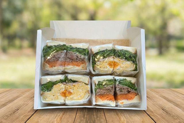 ローストビーフ＆たまごサンド 詰め合わせBOX