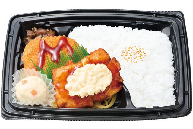 チキン南蛮＆コロッケ弁当