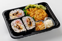 堀堀キッチン-手軽に満足！おにぎらず弁当（ヒレカツ）