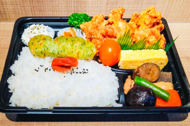 堀堀キッチン-鶏の唐揚げと和惣菜弁当