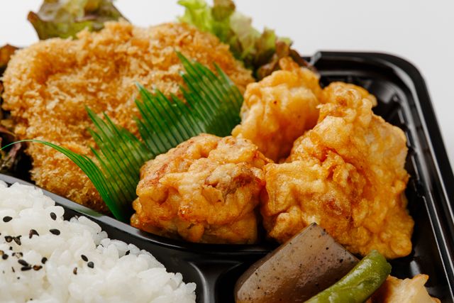 堀堀キッチン-ヒレカツ＆唐揚げ弁当