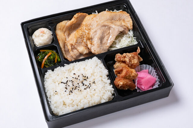 一蓮-【定番】生姜焼き弁当