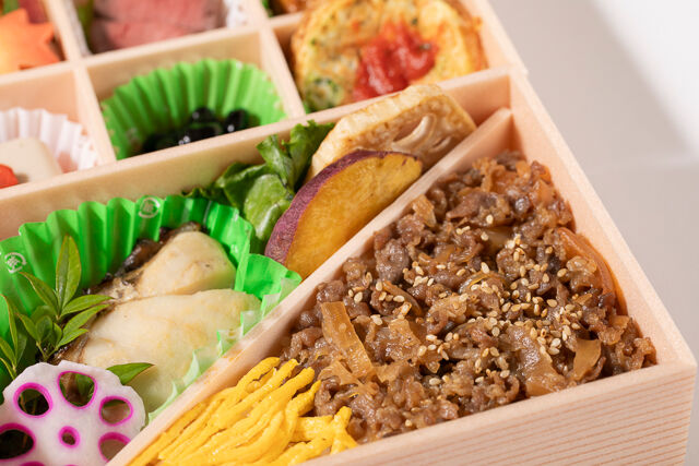魚に串に炭炙りいものこ-ほっかい御膳