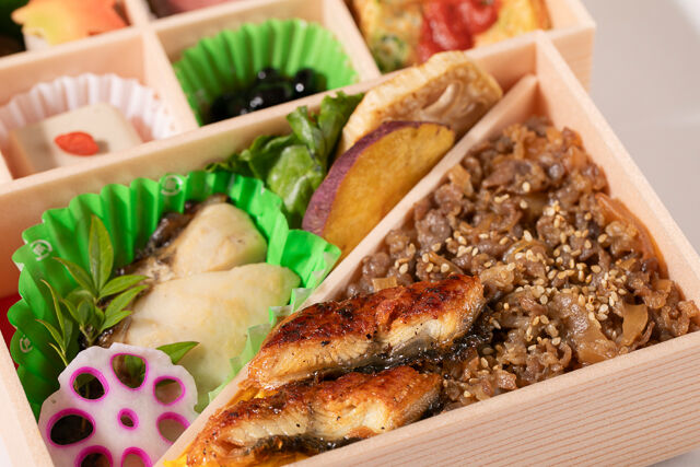 魚に串に炭炙りいものこ-おおいなる御膳