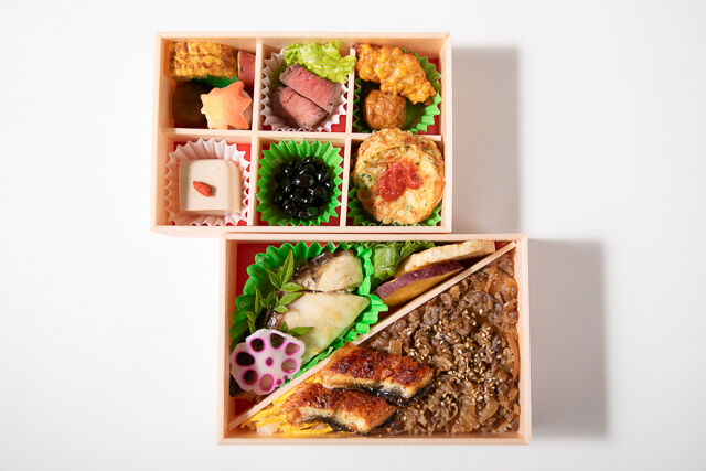 魚に串に炭炙りいものこ-おおいなる御膳