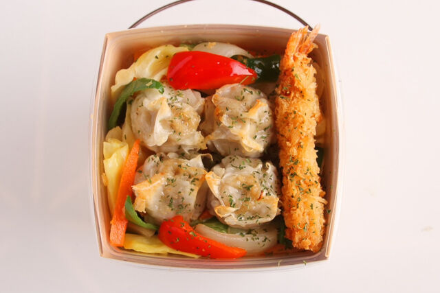 IRO鶏-野菜たっぷり肉焼売と海老フライBOX