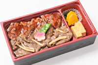 伊勢重-すき焼き＆ステーキの顔合わせ弁当