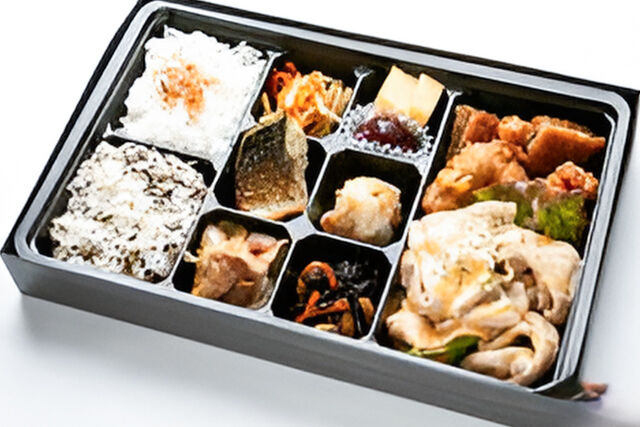 頂-豚しゃぶ～ゴマコブソース～と6マスDELI弁当