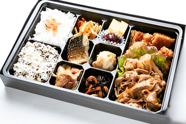 頂-牛焼肉と6マスDELI弁当