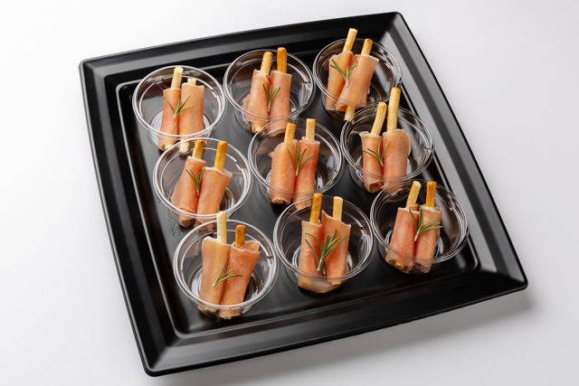 Italian Catering AKITOーアキトー-グリッシーニの生ハムロール