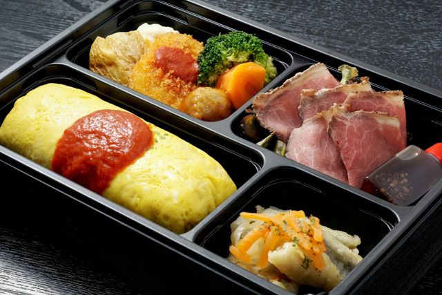 【2月限定肉増量】特製オムライスとローストビーフの洋食御膳