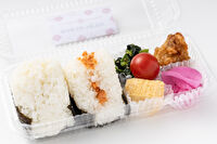 ゆうゆう弁当-【しおむすび＆シャケ】おにぎり弁当
