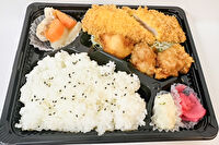 ゆうゆう弁当-コスパ【唐揚げとヒレカツ】鶏大根弁当