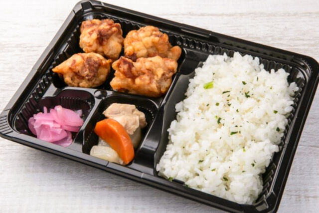 ゆうゆう弁当-唐揚げと鶏大根弁当