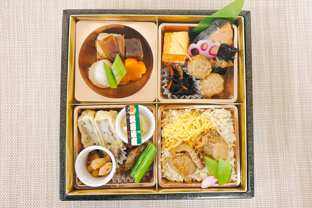 歌舞伎座-＜1月2月限定＞ 観劇幕の内弁当～煮帆立と五目炊込み御飯～