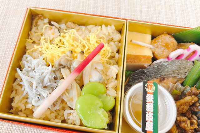 歌舞伎座-＜3月4月限定＞観劇弁当～煮あさりとシラスの五目御飯～