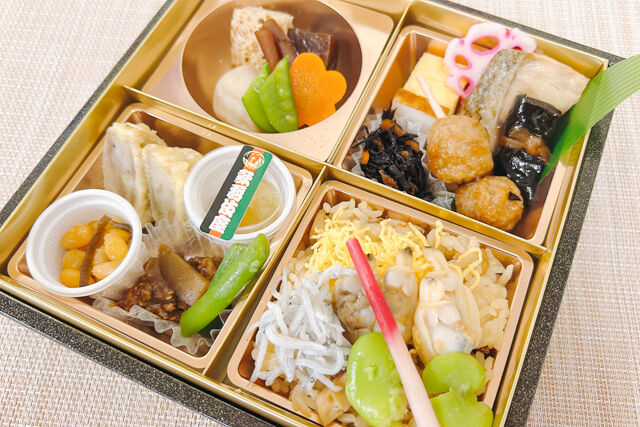 歌舞伎座-＜3月4月限定＞観劇幕の内弁当～煮あさりとシラスの五目御飯～